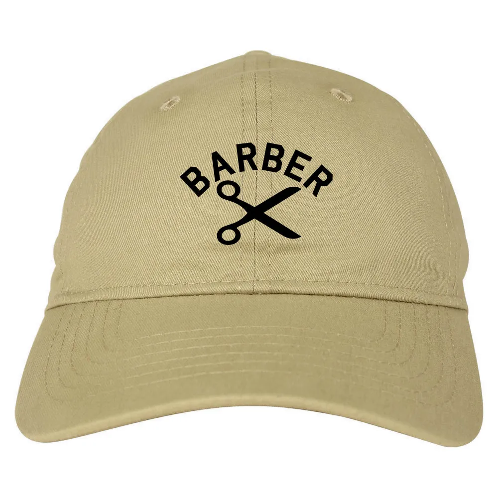 Barber Scissors Mens Dad Hat Baseball Cap