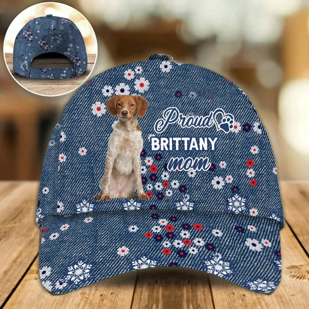 Baseball Cap Proud Dog Mom, Classic Cap With Dog Bread, Dog Mom Cap Hat, Dog Mom Gifts