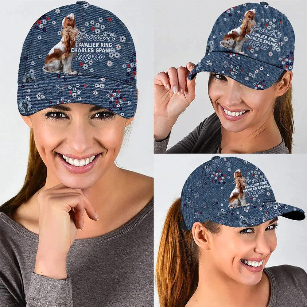 Baseball Cap Proud Dog Mom, Classic Cap With Dog Bread, Dog Mom Cap Hat, Dog Mom Gifts