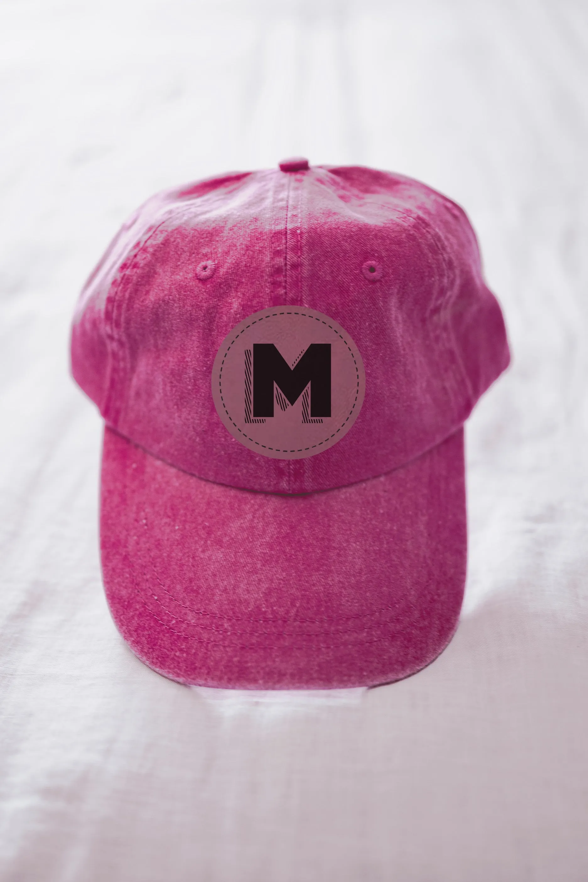 Bold Monogram Hat