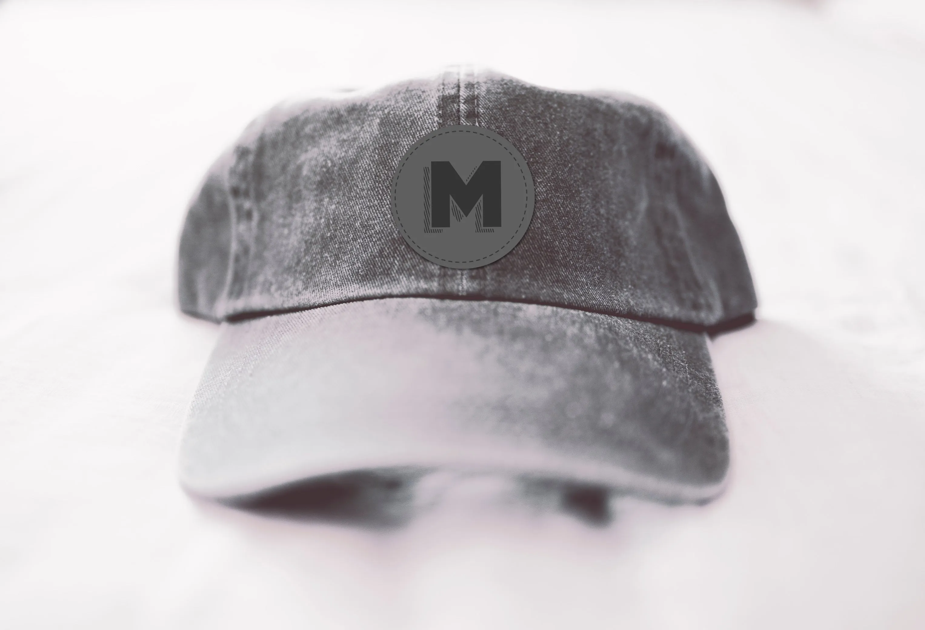 Bold Monogram Hat