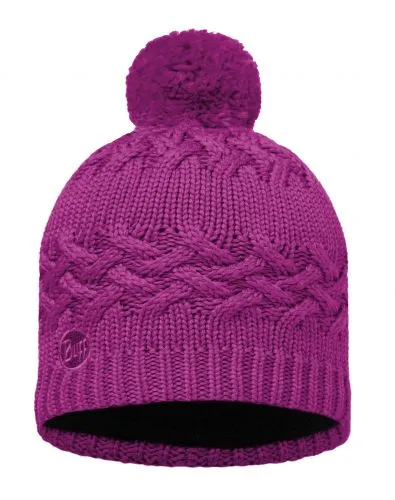 Buff Knitted & Polar Savva Women Lifestyle Beanie Mardi Grpe