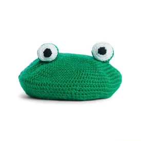 Caron Croak-chet Frog Beret to Crochet