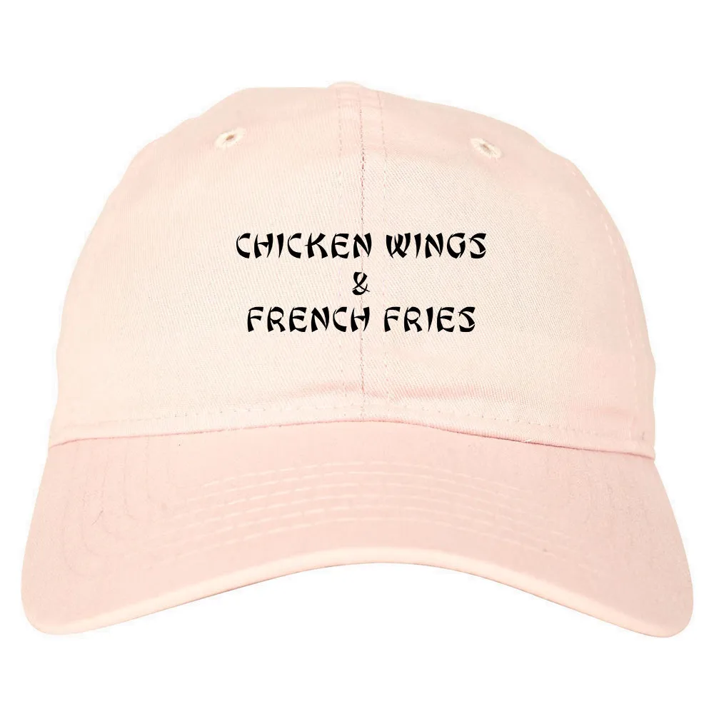 Chicken Wings And French Fries Dad Hat