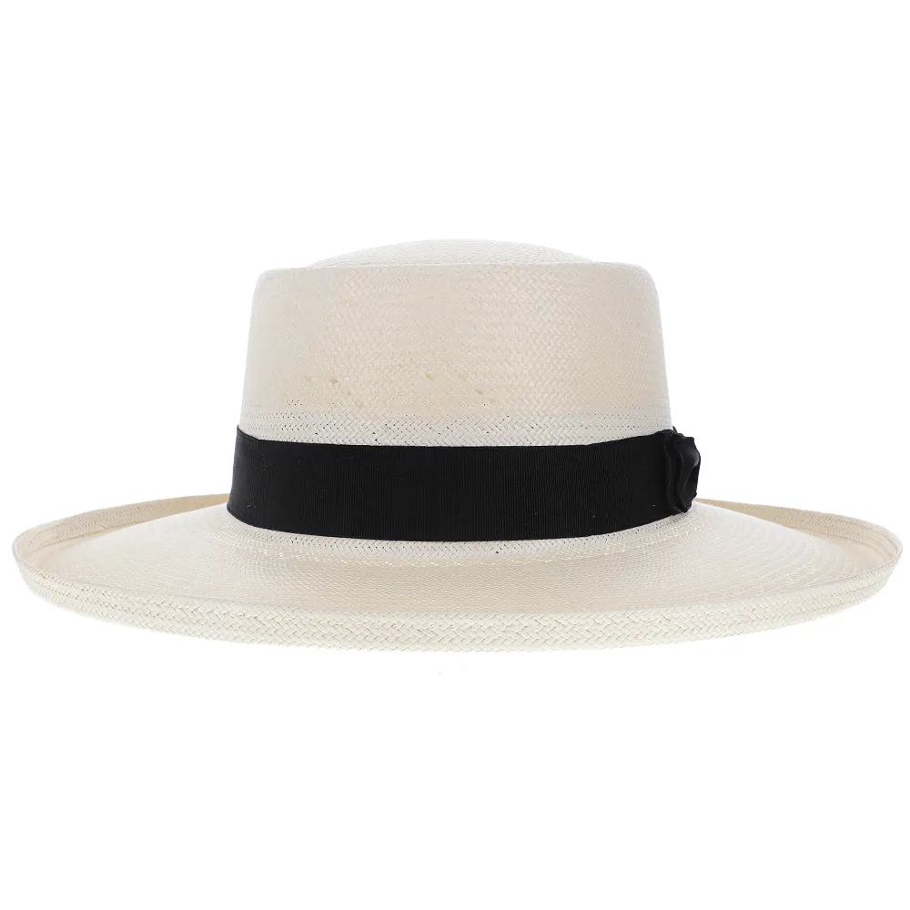 Colonel - Stetson Shantung Straw Gambler Hat