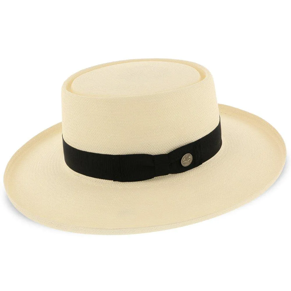 Colonel - Stetson Shantung Straw Gambler Hat