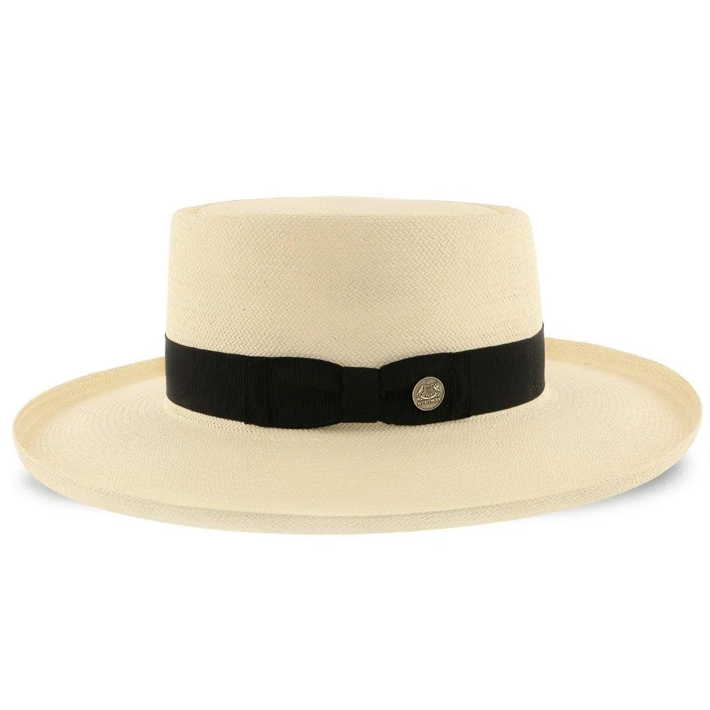 Colonel - Stetson Shantung Straw Gambler Hat