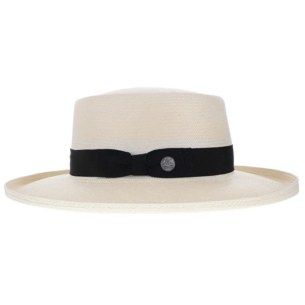 Colonel - Stetson Shantung Straw Gambler Hat