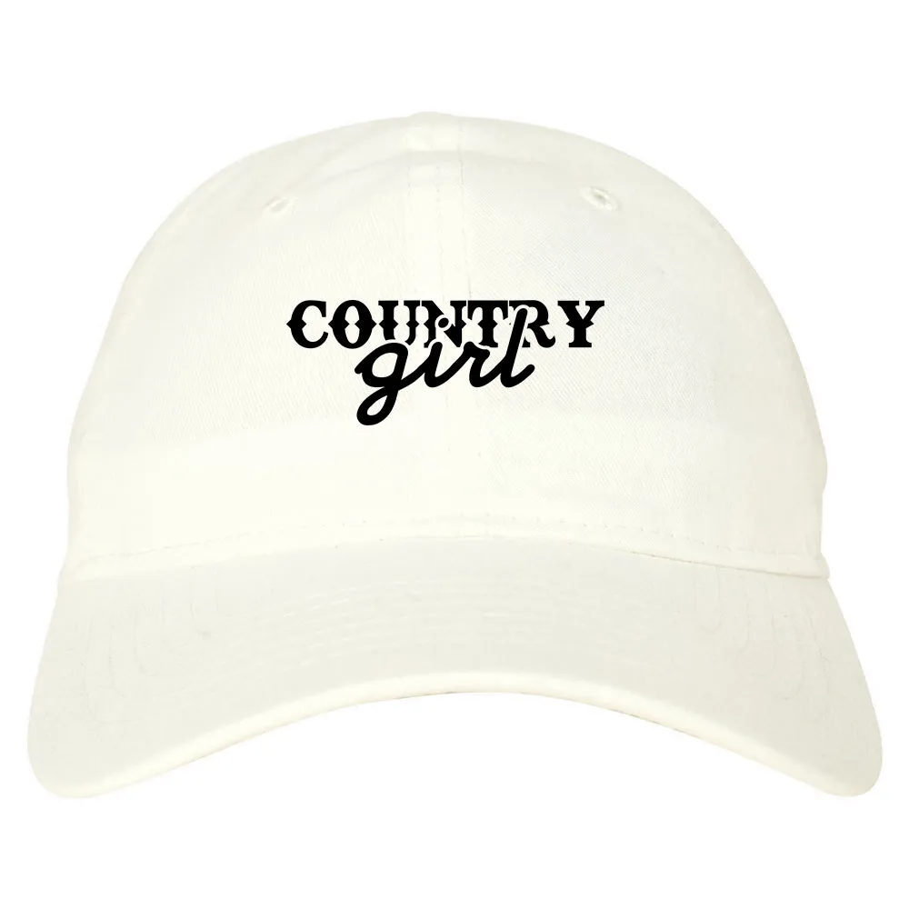 Country Girl Mens Dad Hat Baseball Cap