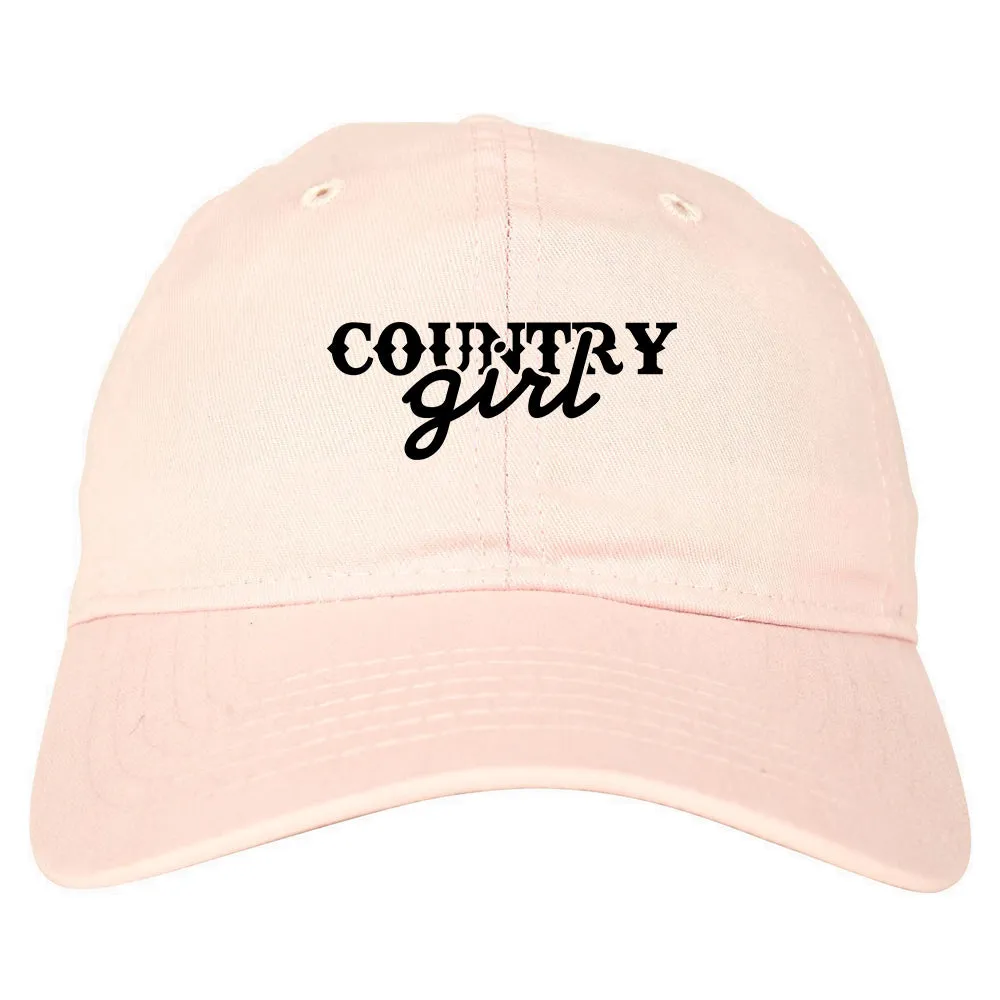 Country Girl Mens Dad Hat Baseball Cap