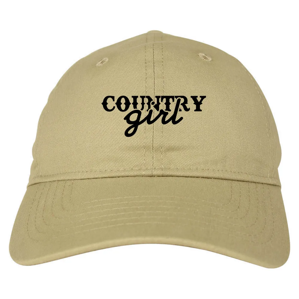 Country Girl Mens Dad Hat Baseball Cap