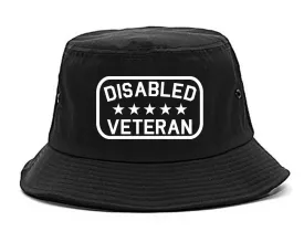 Disabled Veteran Army Mens Bucket Hat