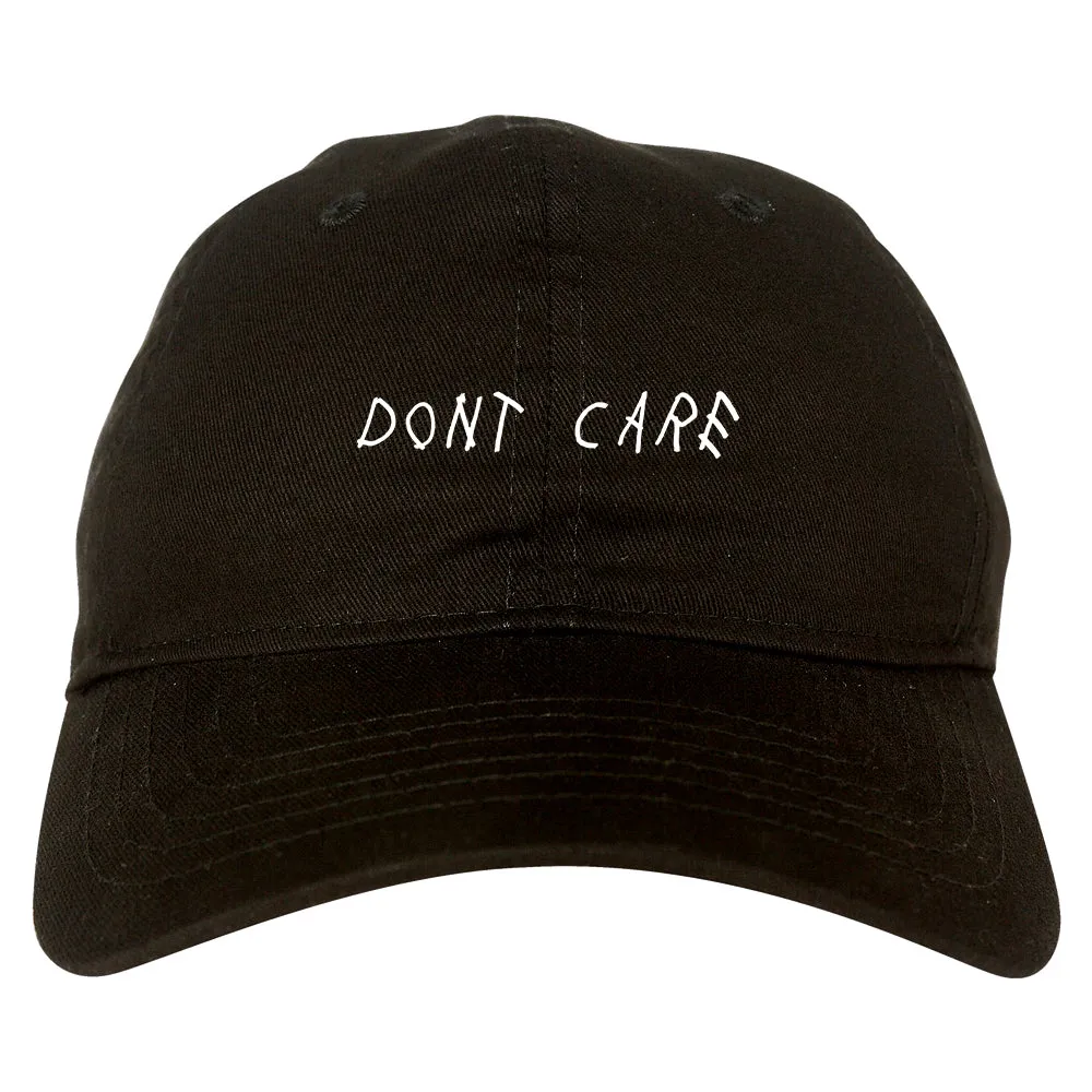 Dont Care Mens Dad Hat Baseball Cap