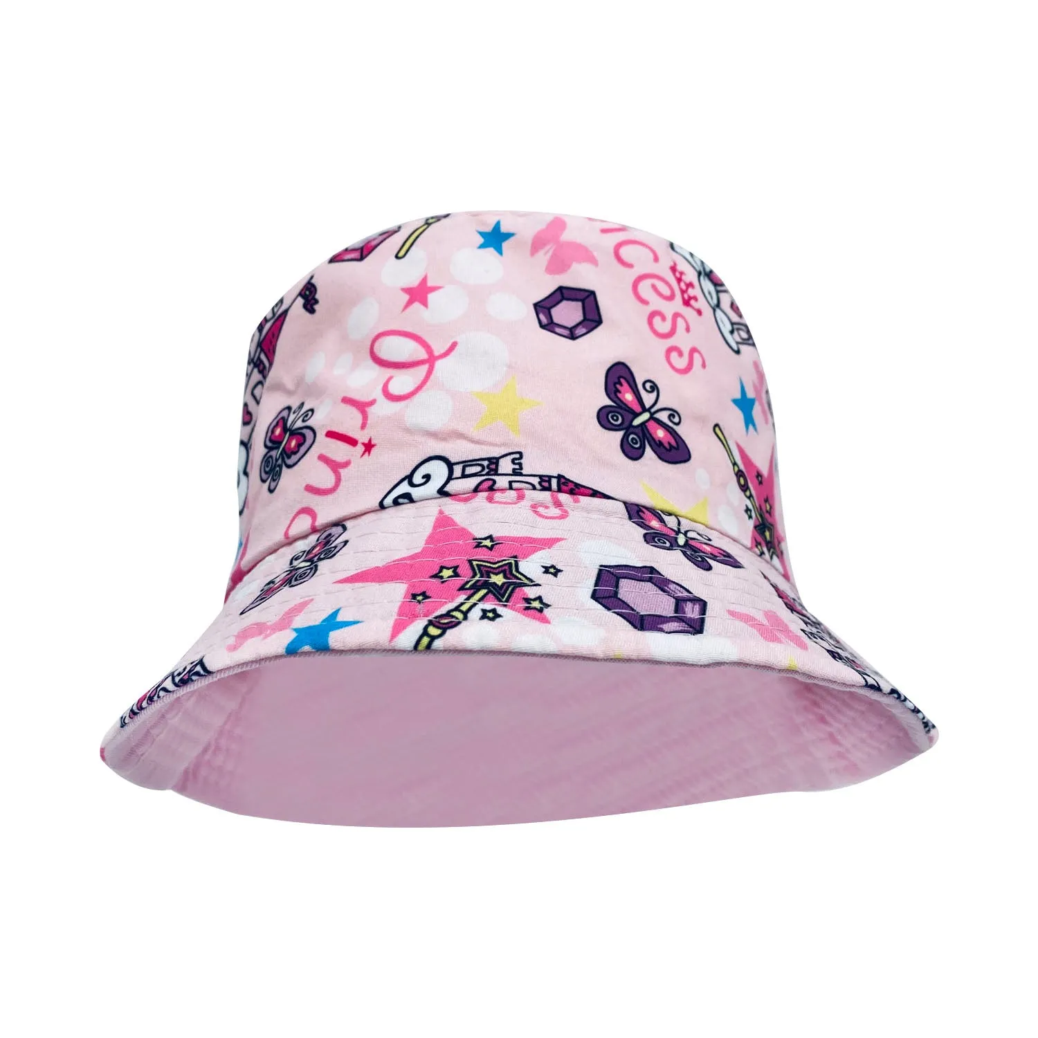 Empire Cove Kids Unicorns Bucket Hat Reversible Fisherman Cap Girls Summer Beach