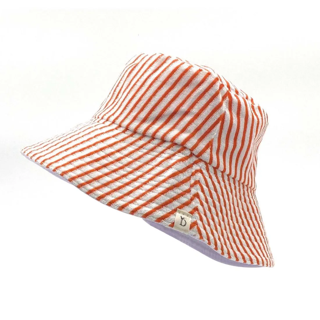 Empire Cove Stripe Terry Cloth Bucket Hat Fisherman Cap Women Men Summer Sun Hat