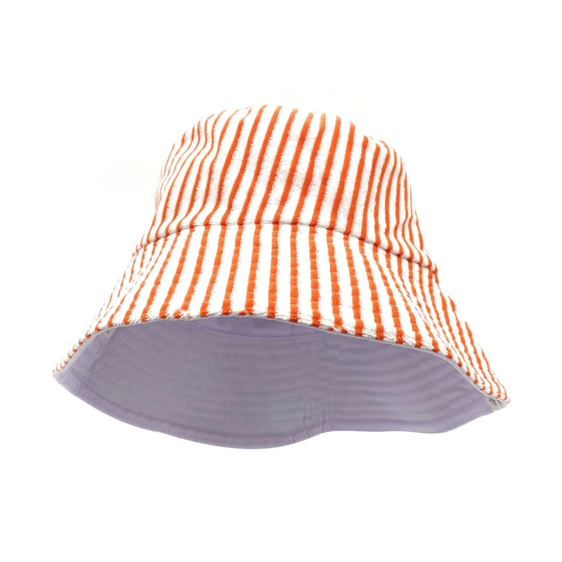 Empire Cove Stripe Terry Cloth Bucket Hat Fisherman Cap Women Men Summer Sun Hat