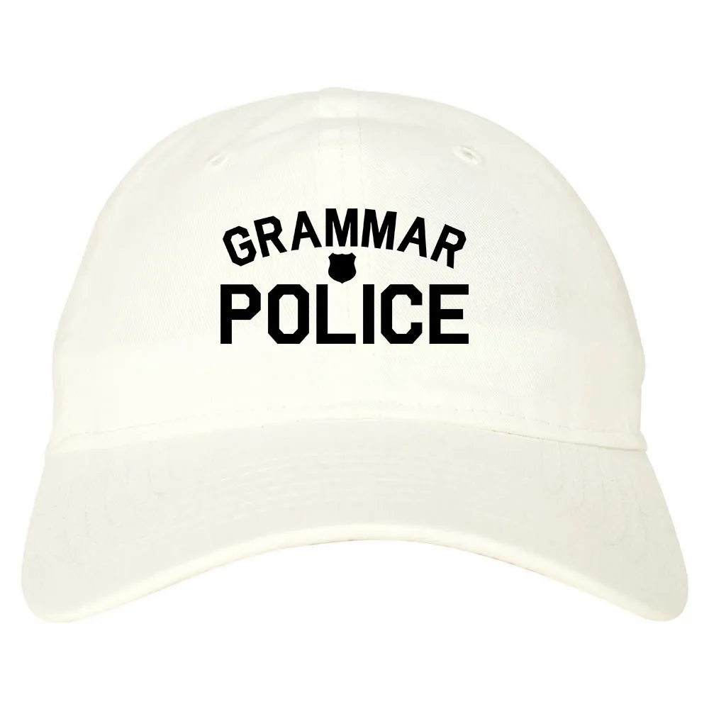 Grammar Police Gag Mens Dad Hat Baseball Cap