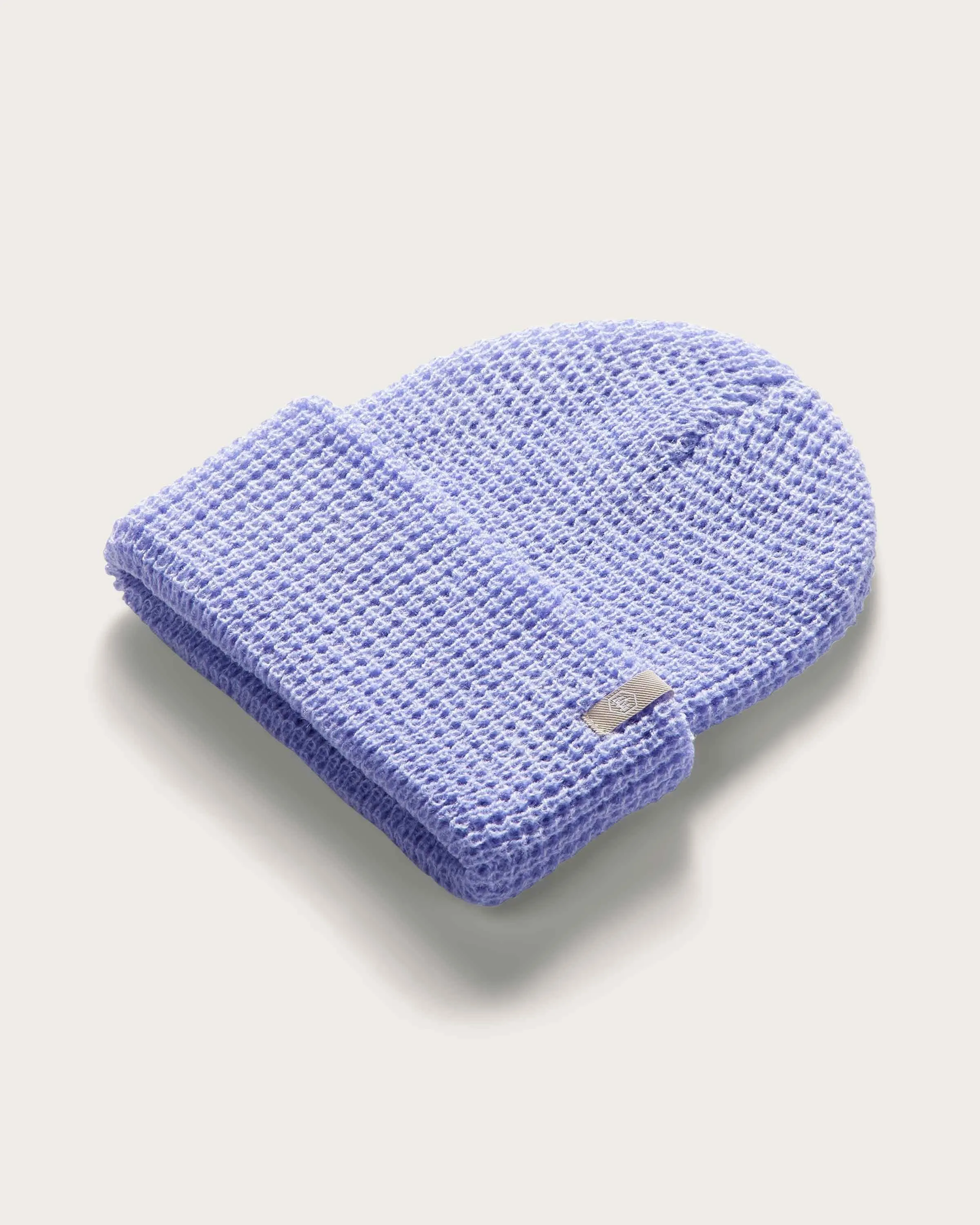 Kids Ranger Beanie in Lavender Waffle