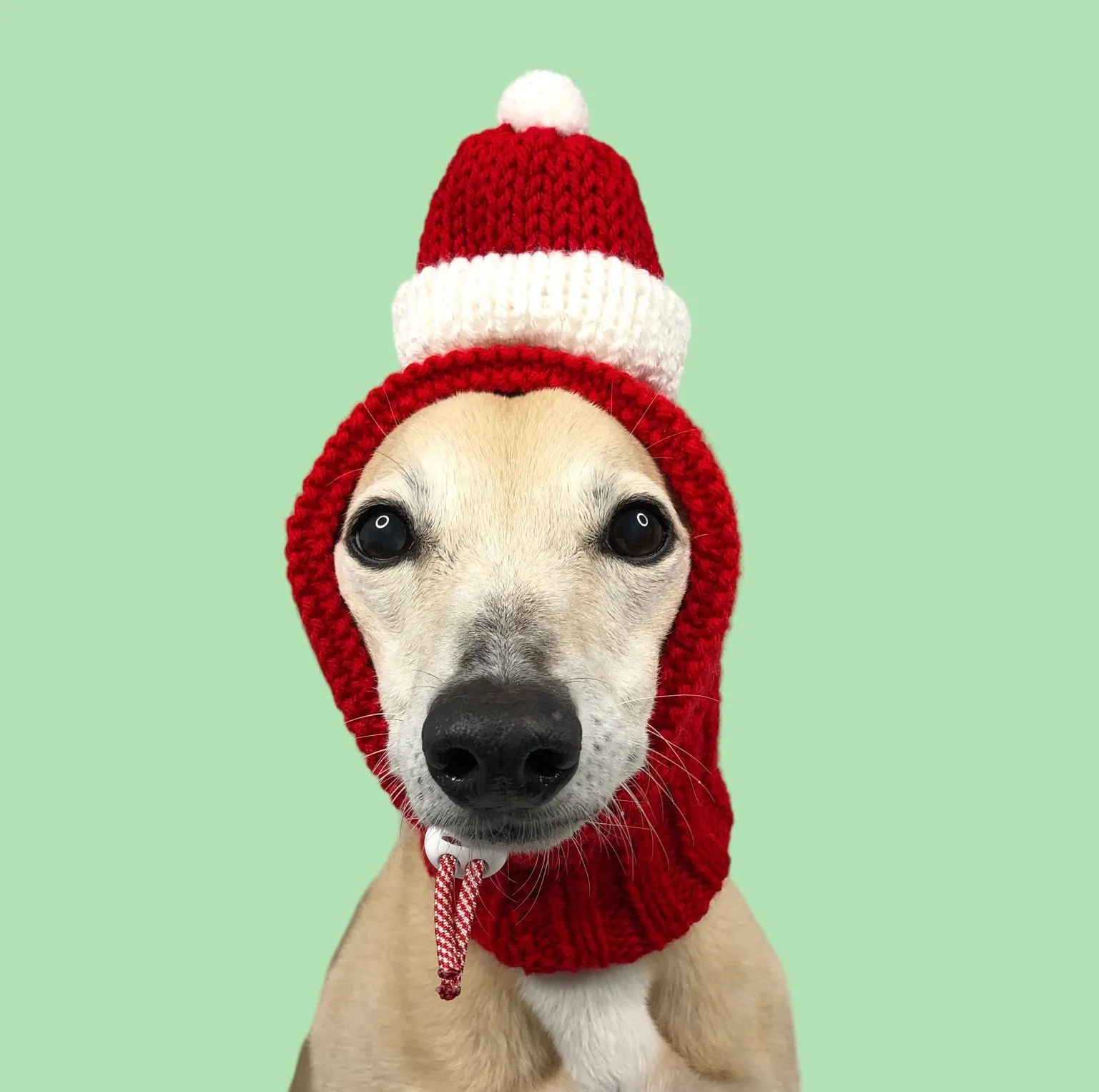 Knitted Santa Hat