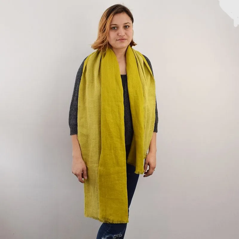 Linen Wool Scarf