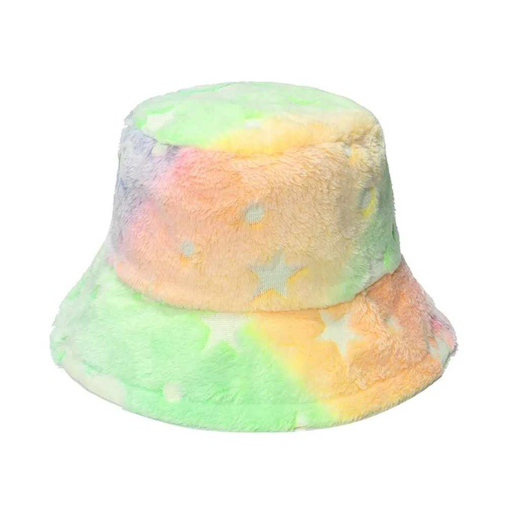 NEWBLOM Winter Stars Moon Unicorn Bucket Hat