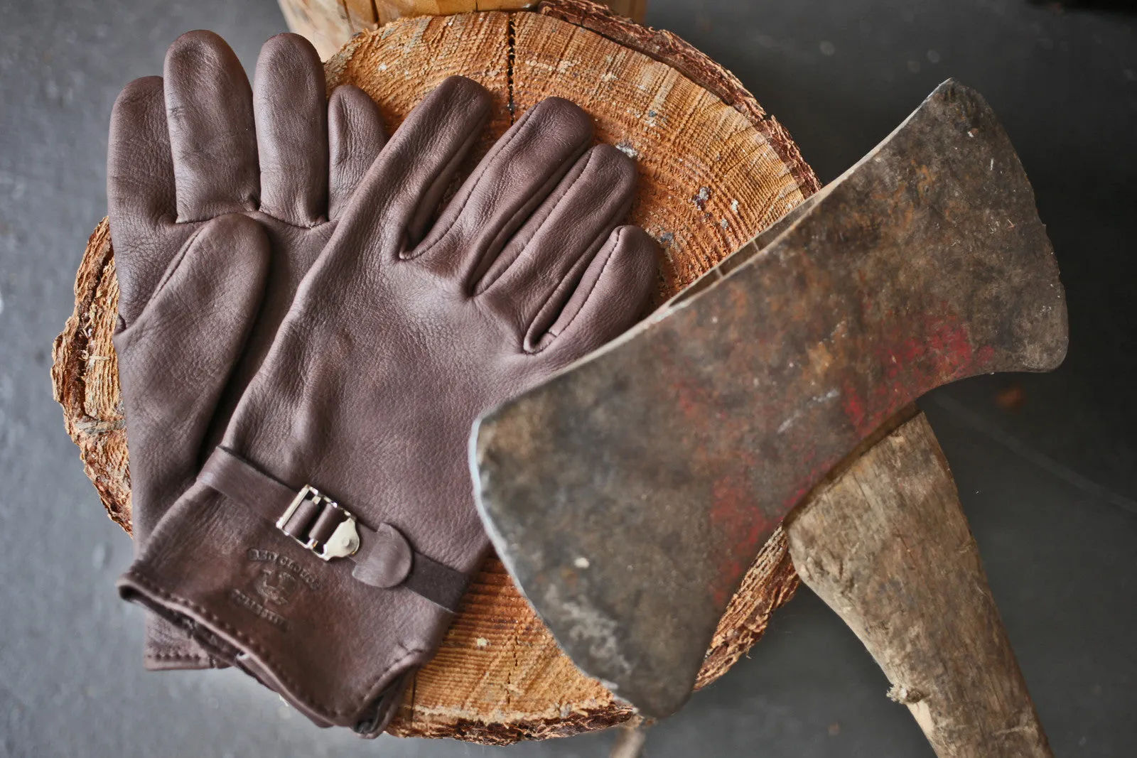 The Daily Rider - Brown Leather Glove