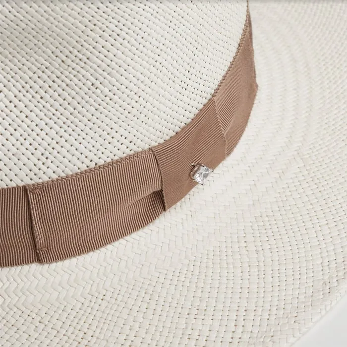 The Modern Classic Straw Hat in White