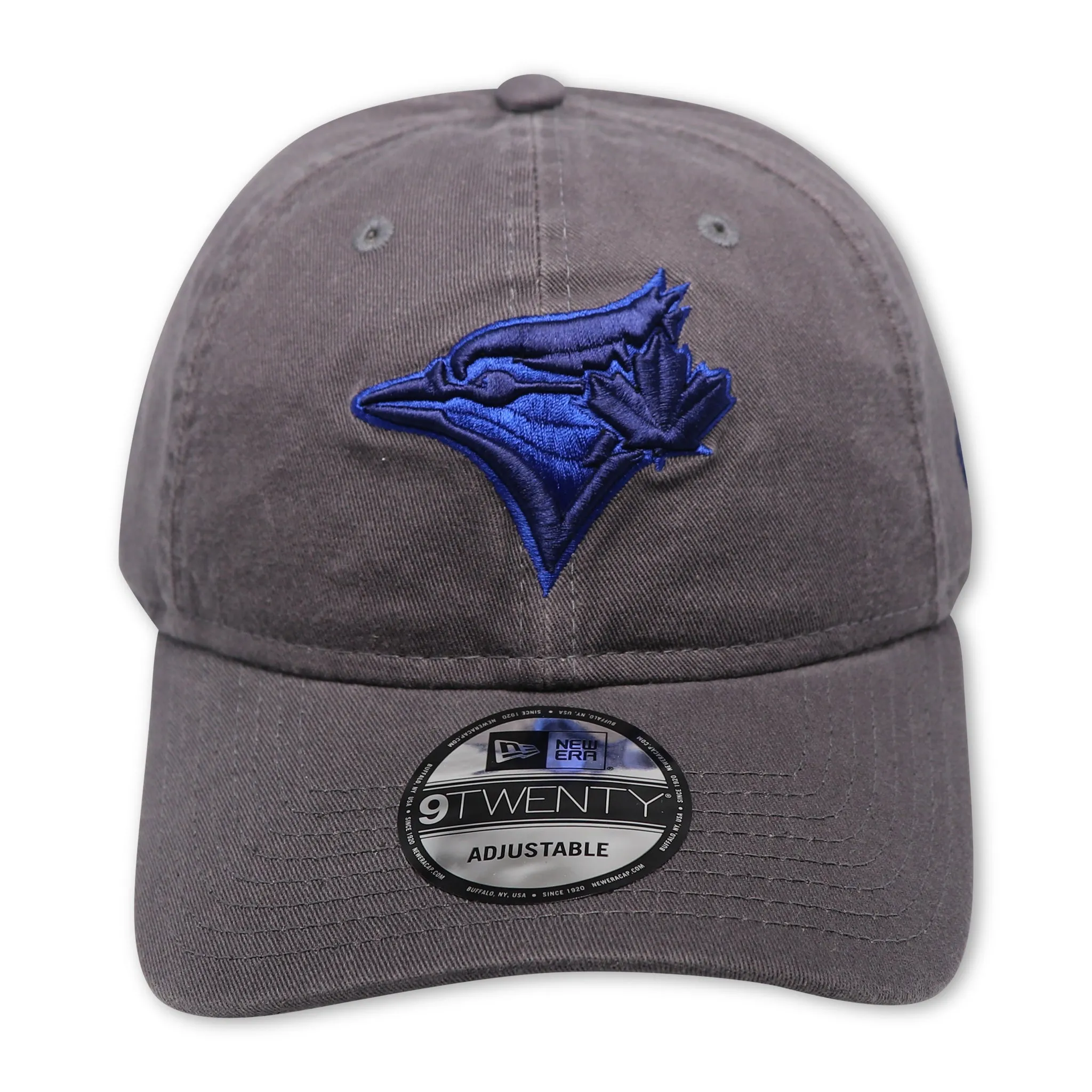 TORONTO BLUEJAYS 920 (GREY) NEW ERA DAD HAT