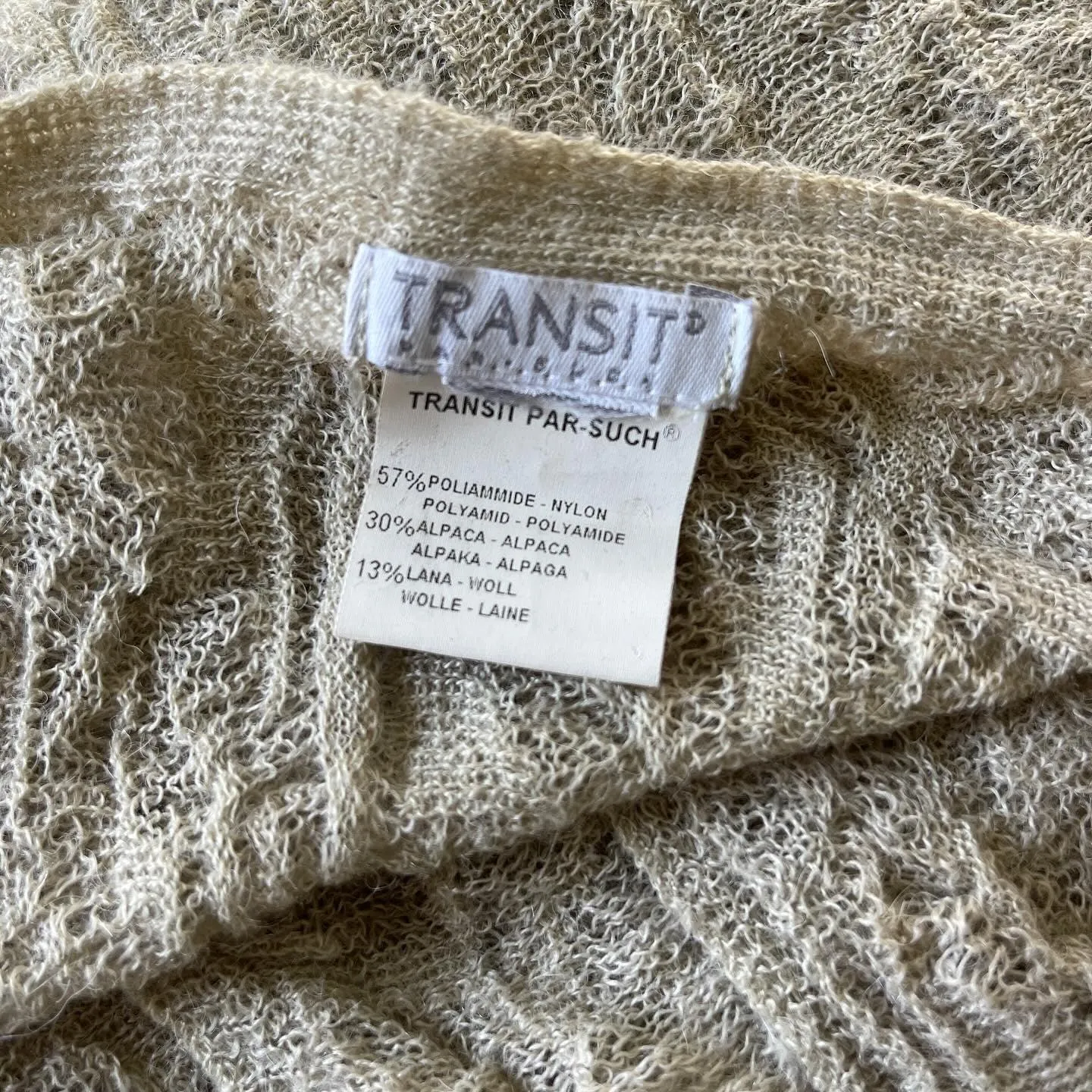 TRANSIT PAR SUCH Scarf